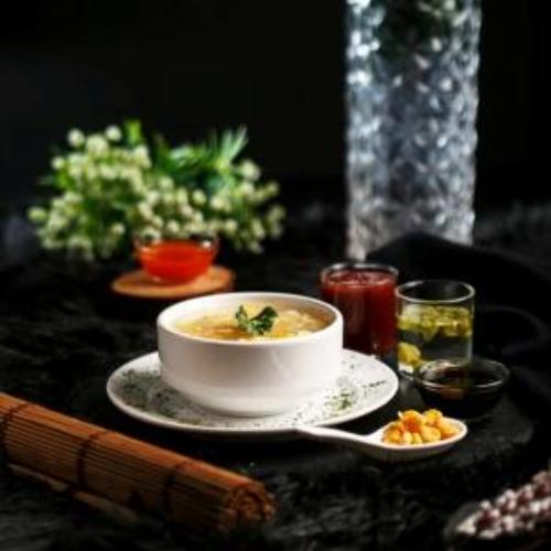 Chicken Corn Soup (Single)