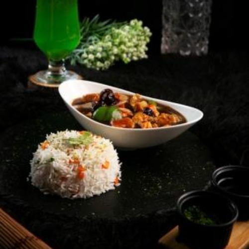 Kung Pao Chicken With Fried Rice